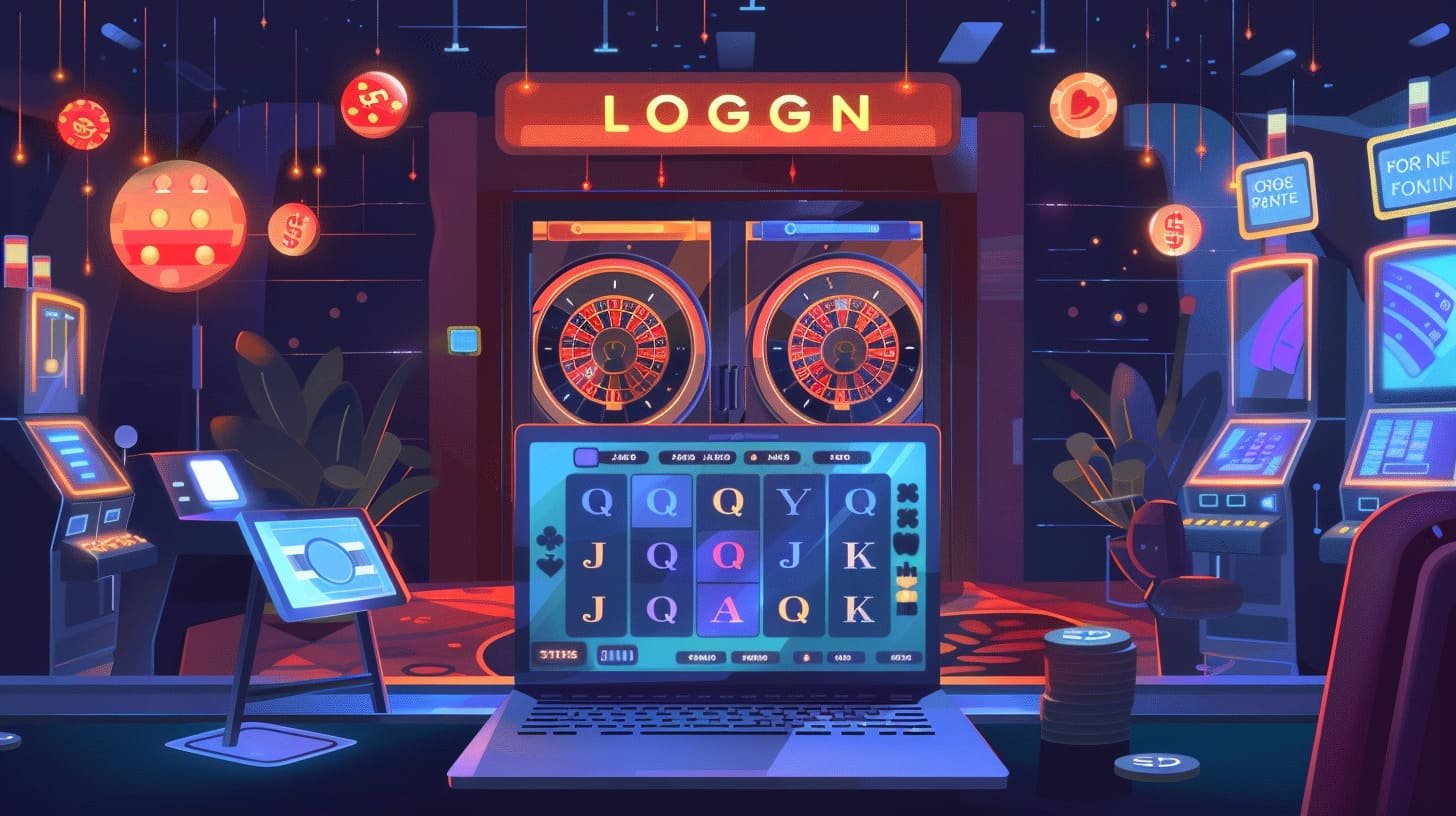 Permainan slot Hacksaw Gaming dengan grafis visual yang cerah dan fitur bonus interaktif